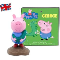 Tonies Peppa Pig - George Pig, Spielfigur (Hörspiel Mit Liedern, Englische Sprachausgabe)